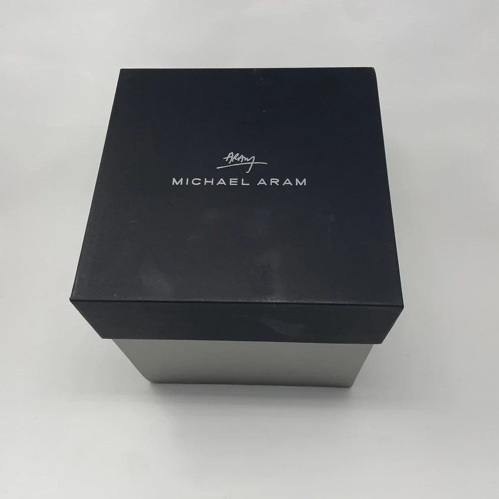 Michael Aram EMPTY BOX for REPLACEMENT / GIFT - 175696 Butterfly Ginkgo Med Vase